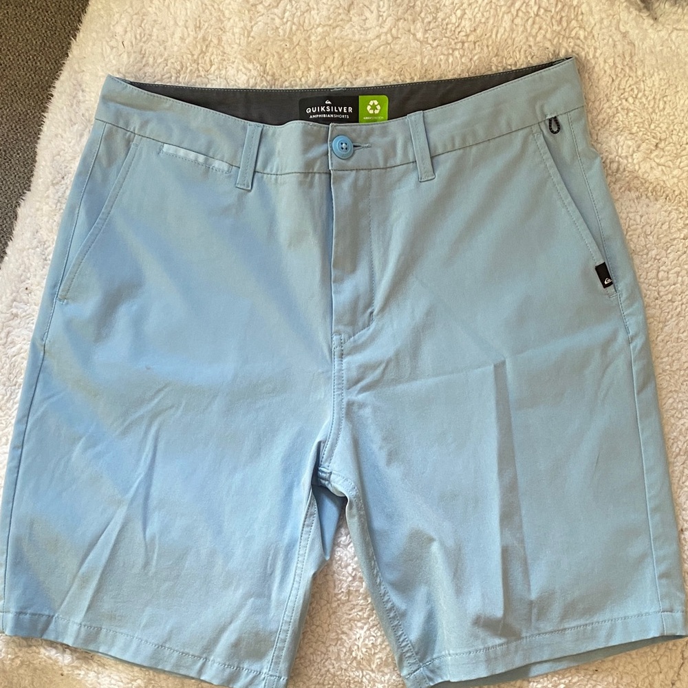 Quiksilver Men's Sky Blue Casual Shorts